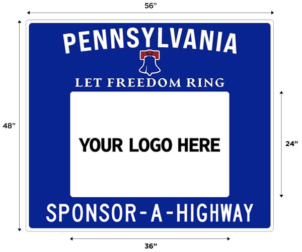 Pennsylvania Sponsor Sign