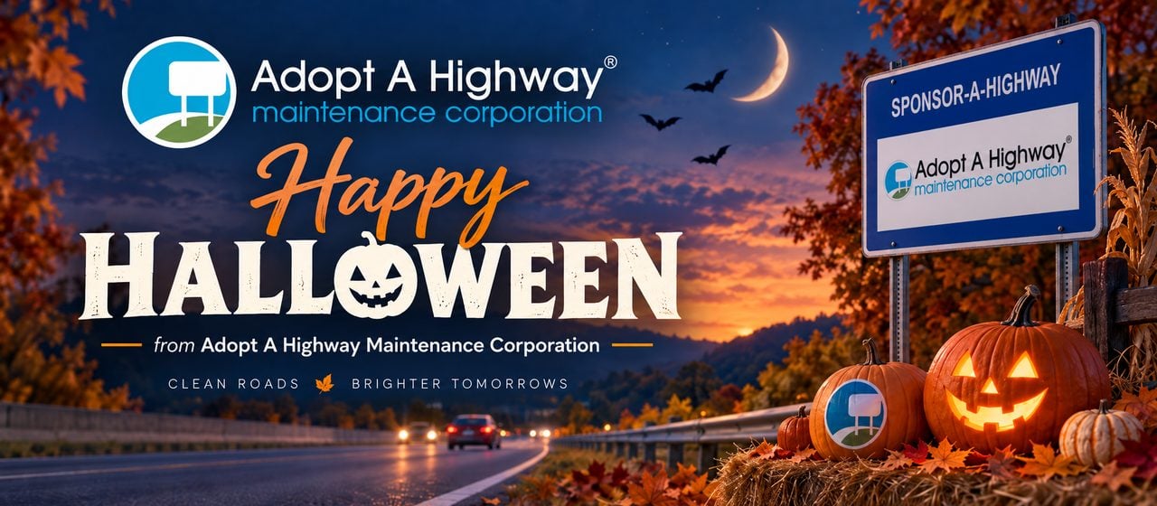 Happy Halloween from Adopt A Highway Maintenance Corporation